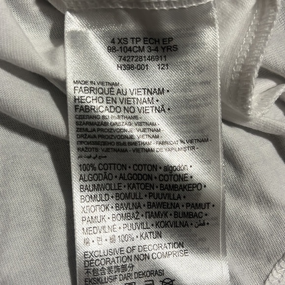 Nike girls glow in the dark shirt size 4 - Picture 5 of 5